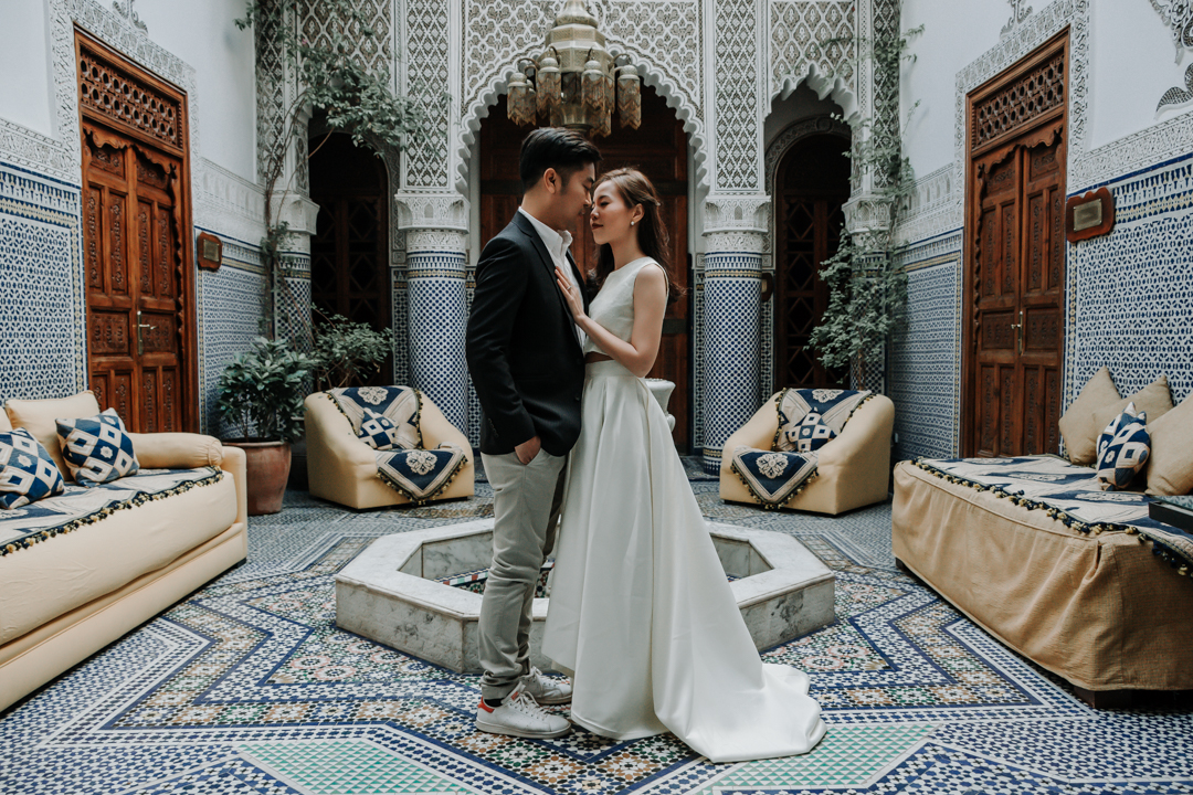 Svatební fotografie z Maroka